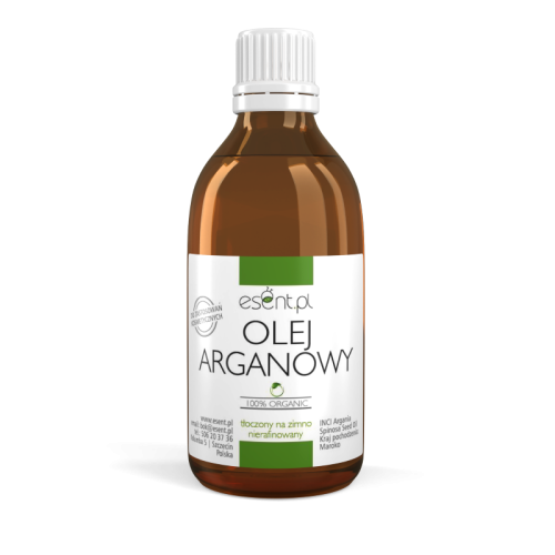 Olej Arganowy  organiczny, tłoczony na zimno 250 ml