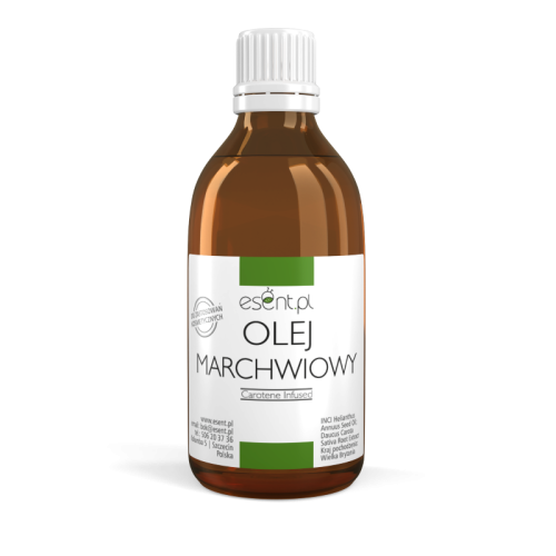 Olej Marchwiowy naturalny 250 ml (macerat).