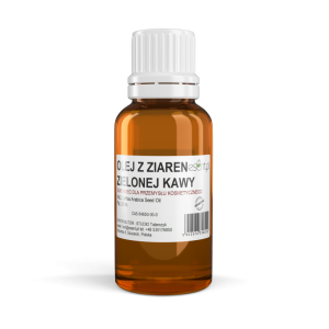 Olej z Ziaren Zielonej Kawy NIERAFINOWANY 20 ml