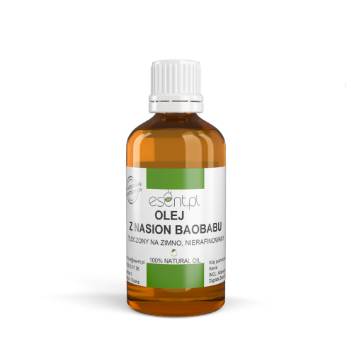 Olej z Baobabu nierafinowany, tłoczony na zimno 50 ml. 
