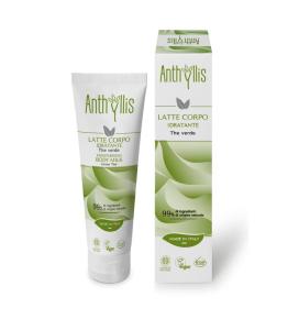 Mleczko do ciała z zieloną herbatą i organicznym masłem shea, nawilżające, 150 ml, Anthyllis