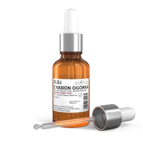 Olej z nasion ogórka 30 ml (nierafinowany)