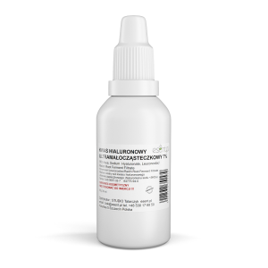 Kwas Hialuronowy  ultramałocząsteczkowy 7% pojemność 30 ml