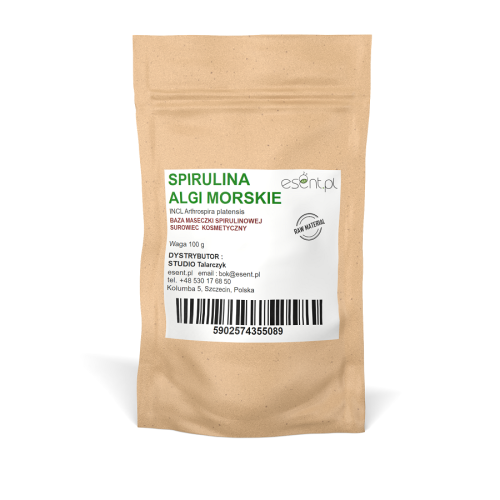 Baza maseczki spirulinowej  100 g.
