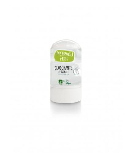 Ałun, Dezodorant ałunowy w kamieniu, certyfikowany AIAB, 115 g, Pierpaoli Ekos Personal Care