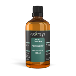 Olej Jojoba  tłoczony na zimno, nierafinowany 100 ml.