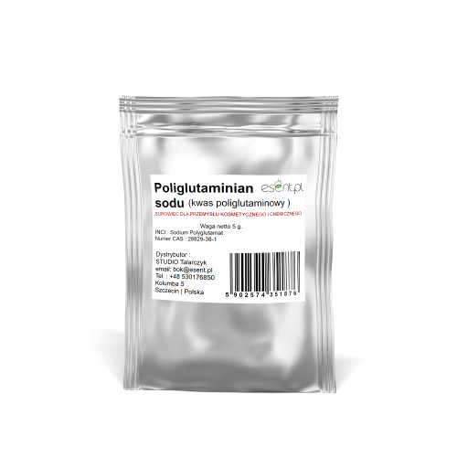 Poliglutaminian sodu 5 g (kwas poliglutaminowy )