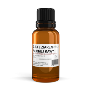 Olej z Palonej Kawy 20 ml ,nierafinowany zimnotłoczony