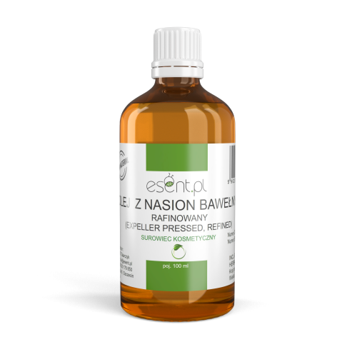 Olej z nasion Bawełny, rafinowany 100 ml