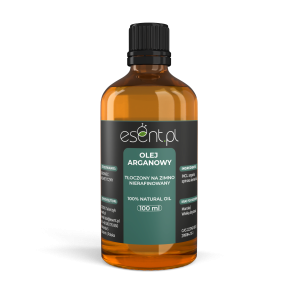 Olej Arganowy organiczny, tłoczony na zimno 100 ml