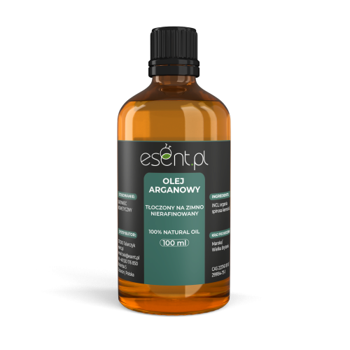 Olej Arganowy organiczny, tłoczony na zimno 100 ml