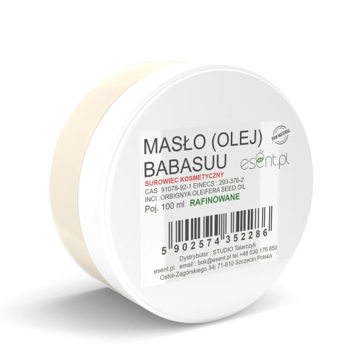 Masło (olej) Babasuu 100 ml RAFINOWANE