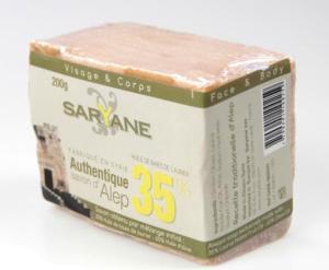 Mydło z Aleppo 35% 200g Saryane