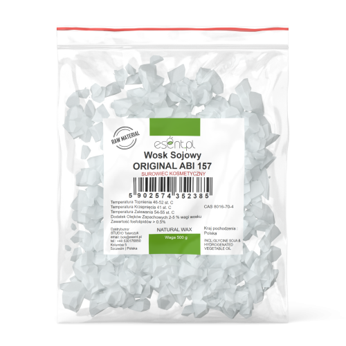 Naturalny Wosk Sojowy 500 g ABI 157
