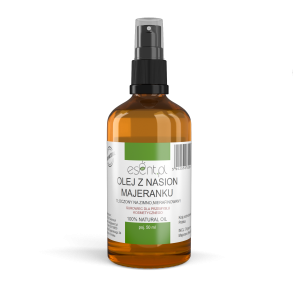 Olej z nasion Majeranku zimnotłoczony, nierafinowany 50 ml.