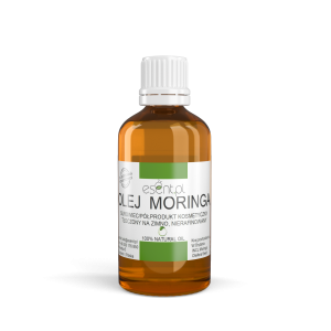 Olej Moringa nierafinowany, tłoczony na zimno 50 ml.