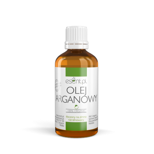 Olej Arganowy organiczny, tłoczony na zimno 50ml 
