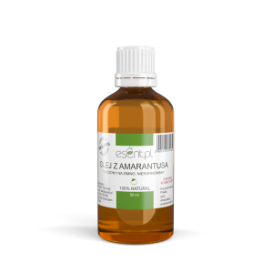Olej z Amarantusa tłoczony na zimno, nierafinowany 50 ml