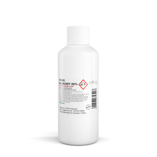 Kwas Mlekowy 80% 100 ml