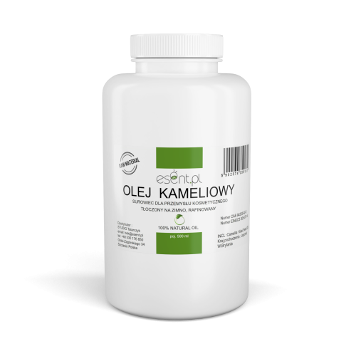 Olej Kameliowy RAFINOWANY 500 ml.