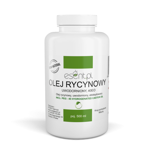 Olej rycynowy, uwodorniony, etoksylowany 500 ml