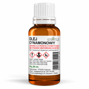 Olejek eteryczny z liści cynamonowca, 20 ml (Cinnamomum Zeylanicum Leaf Oil)