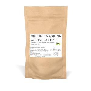 Mielone nasiona czarnego bzu (baza do peelingu) 100 g