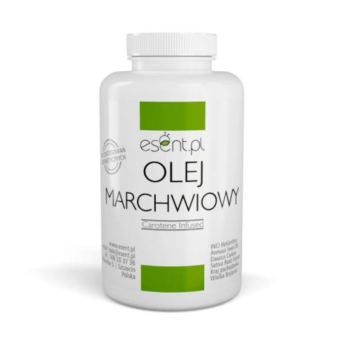 Olej Marchwiowy naturalny 500 ml (macerat).