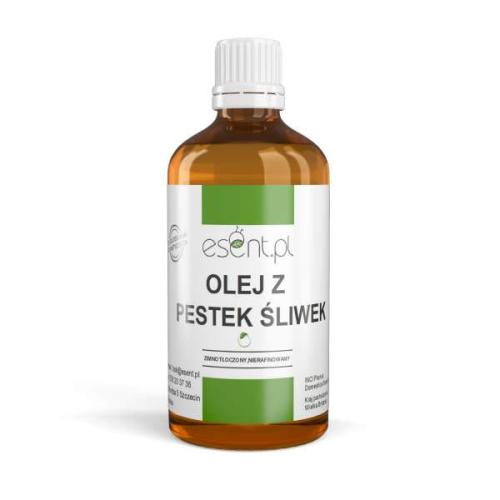 Olej z pestek Śliwek 100 ml - nierafinowany, tłoczony na zimno