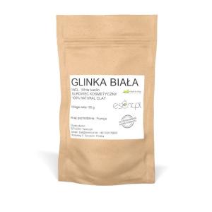 Francuska GLINKA BIAŁA ( Porcelanowa ) 100 g  , certyfikowana