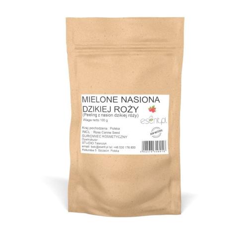 Mielone nasiona dzikiej róży  (baza do peelingu) 100 g