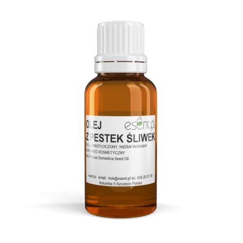Olej z pestek Śliwek 20 ml - nierafinowany, tłoczony na zimno