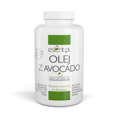 Olej z Awokado zimnotłoczony, nierafinowany 500 ml