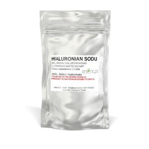 Hialuronian Sodu Ultramałocząsteczkowy 4,5 kDa (kwas hialuronowy) 3 gram