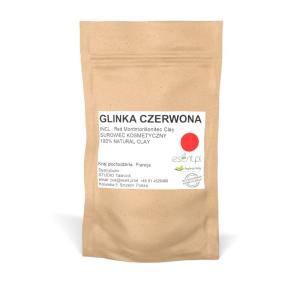 Francuska GLINKA CZERWONA certyfikowana 100 g.
