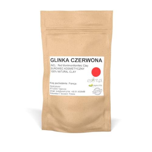 Francuska GLINKA CZERWONA certyfikowana 100 g.
